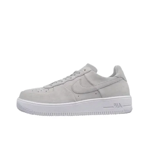 Nike Air Force 1 Ultraforce Slip Resistant Abrasion Resistant Низкий Топ Скейтбординг Кроссовки Мужские Серые