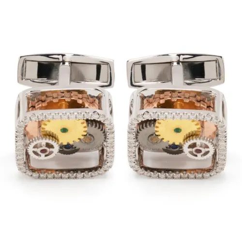 TATEOSSIAN Запонки Мужские Серебряные