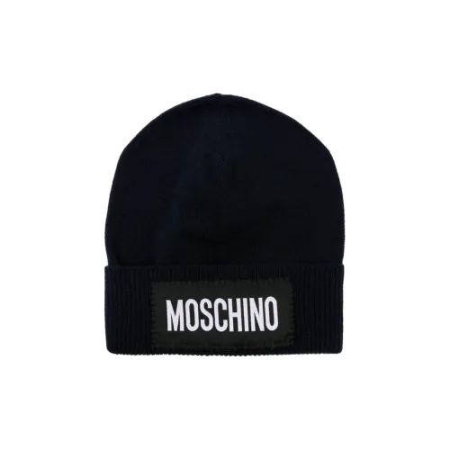 MOSCHINO Кашемир Полиамид Волокна Шапки-бини Унисекс Черный