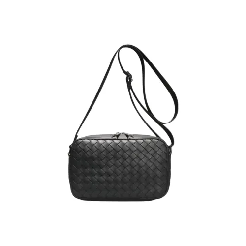 CMLZIUA Сумка через плечо из натуральной коровьей кожи обычная унисекс черный синий