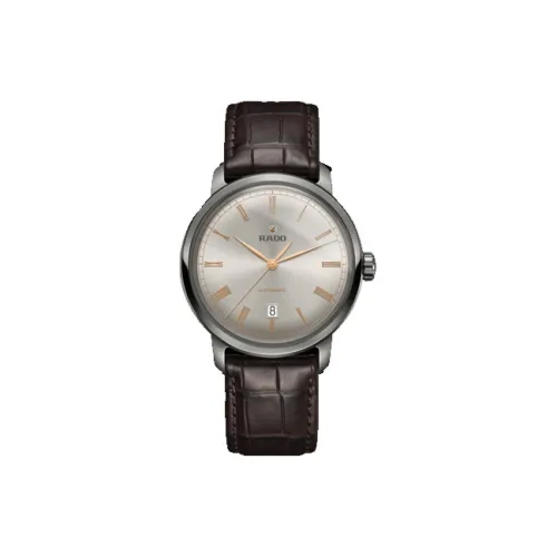 RADO Автоматический Механический Часы Мужские DiaMaster Collection 41 мм Серые