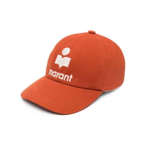 ISABEL MARANT ETOILE Хлопковые кепки Женские Оранжевые