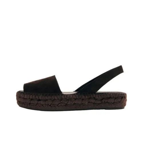 ALOHAS One Ремешок Сандалии 3,5 см Женские Темно-коричневый