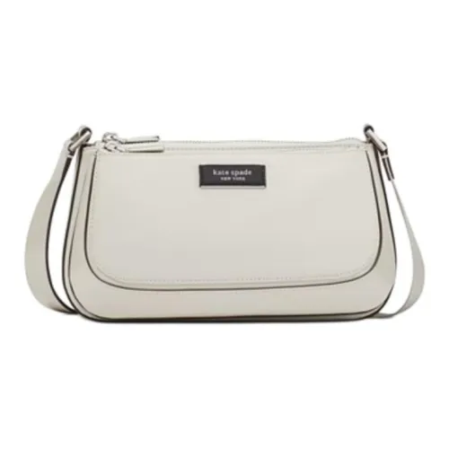 Kate Spade Sam Переработанный нейлон Сумка через плечо Средний Женская Белая