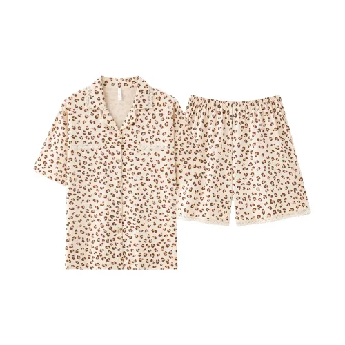 PBENO PD Пижамный комплект женский абрикосовый