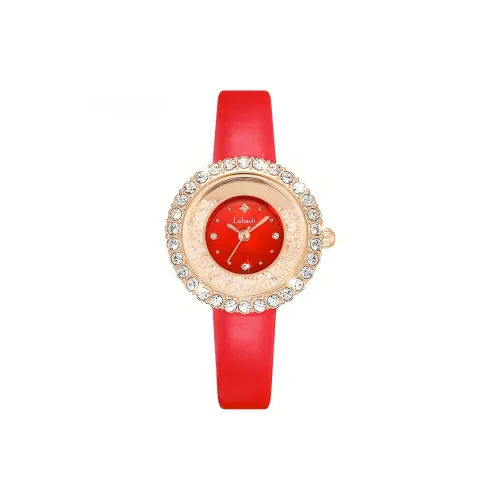 Labaoli Кварцевый Movement Женские Часы 30MM Красные