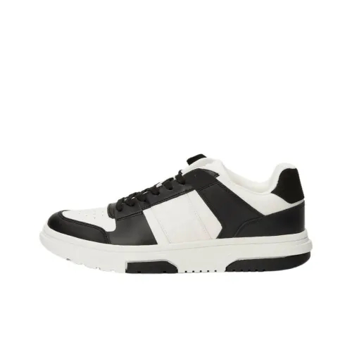 Tommy Hilfiger Низкие кроссовки для скейтбординга Мужские Белые Черные