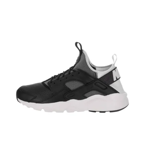 Nike Air Huarache Амортизация Износостойкие Низкие Кроссовки для Бега Мужские Черные Серые