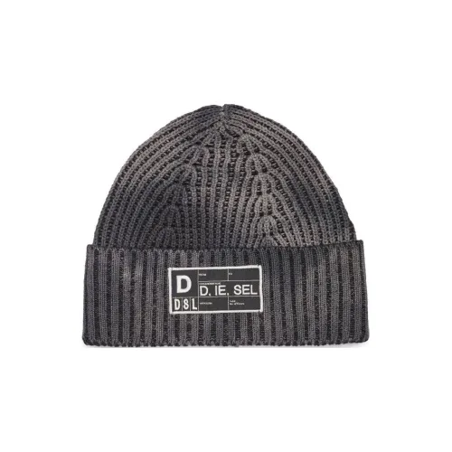 DIESEL Хлопок Шапки-бини Мужской Черный
