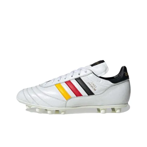 Adidas COPA MUNDIAL FG Твердый грунт Устойчивый к истиранию Футбольные бутсы Мужские Белый Черный Красный