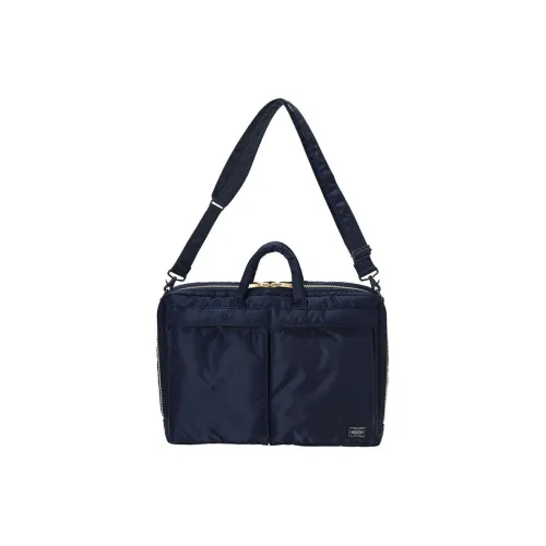 PORTER Нейлоновая Сумка через плечо Стандартная Мужская Синяя