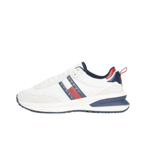 Tommy Hilfiger Повседневный Низкий Топ Белый Синий Красный Мужской