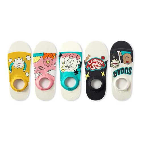 NAIER No Show Носки Женские 5 пар