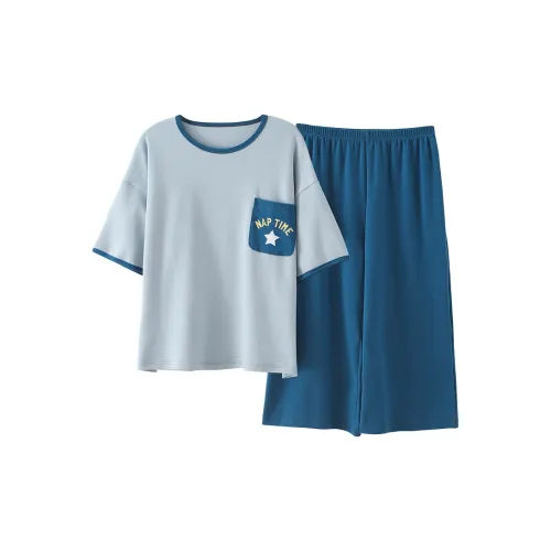 OEING Пижамный комплект женский темно-синий