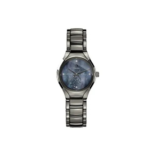 RADO Realme Collection Автоматический Механический Механизм Женские Часы 30MM Синий Циферблат Керамические Оправа Керамический Ремешок