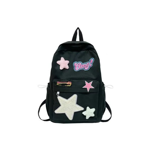 UNITE STAR Нейлон Рюкзак Стандартный Женский Черный Розовый Зеленый Желтый