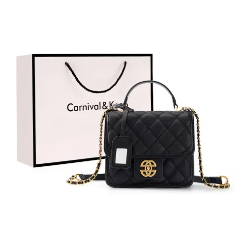 Carnival Keep Сумка через плечо из коровьей кожи сумка обычная женская черная