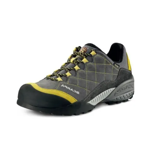 SCARPA Альпинистские и туристические ботинки Низкие Серо-желтые Унисекс
