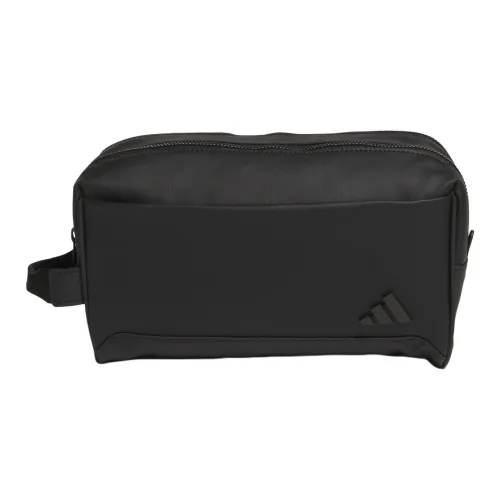 Adidas ПУ (полиуретан) с искусственной кожей сумка для хранения мини мужская черная
