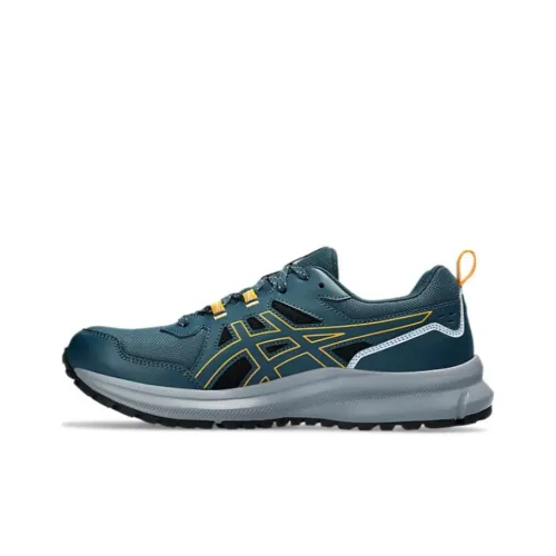 Asics Trail Scout Low Топ Беговые кроссовки Мужской Синий