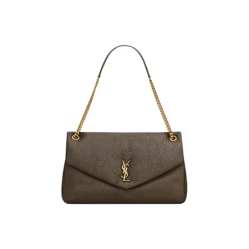 SAINT LAURENT Овечья кожа Конверт Сумка Женская Светлый Мускус