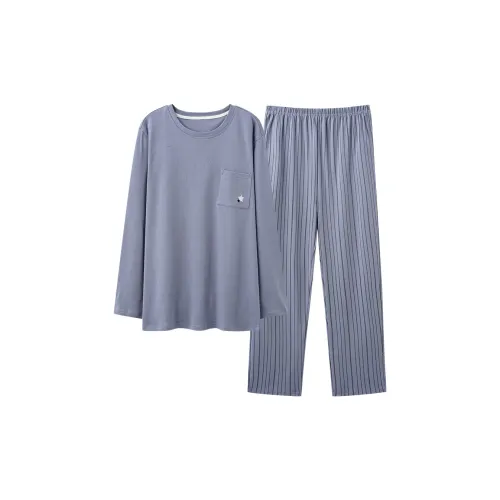 GRACEWELL Пижамный комплект Мужской Светло-Синий