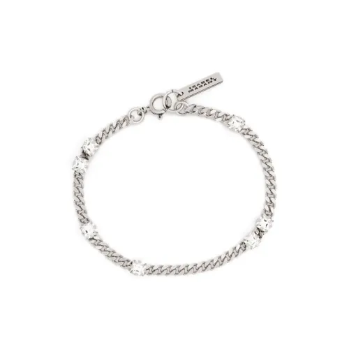 ISABEL MARANT Латунь Стекло Браслеты с камнями Женское серебро