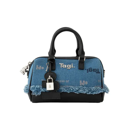 Tagi. Клатчи Газета Деним Женские