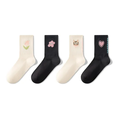 NAIER Носки Crew Женские упаковка из 4 пар