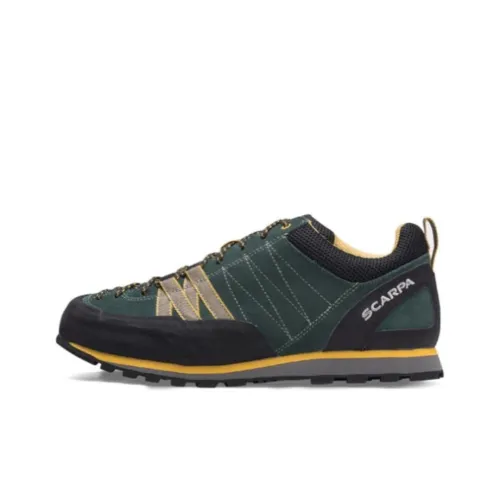 SCARPA Беговые кроссовки Низкие Зеленый Желтый Унисекс