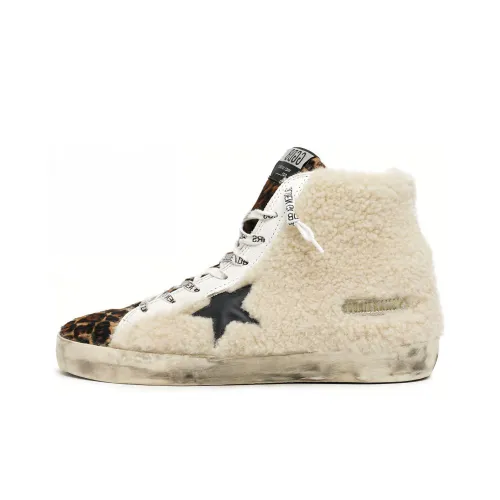 Golden Goose Francy High Топ Скейтборд Кроссовки Белый