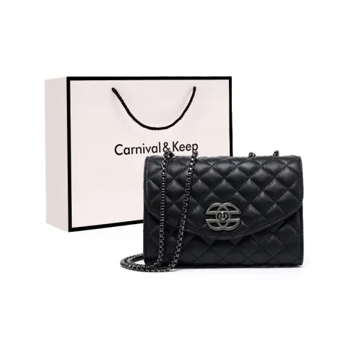 Carnival Keep Сумка через плечо из коровьей кожи сумка на плечо женская черная