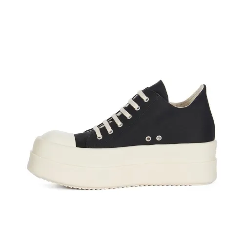 Rick Owens DRKSHDW Скейтборд Кроссовки Низкие Черные Мужские