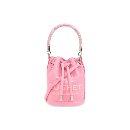 MARC JACOBS Full GRAIN LEATHER Сумка-ведро Сумка через плечо Сумка мини Женская Розовая