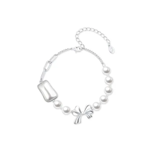 SIMPLE JOYS Браслеты из сплава с жемчугом женские