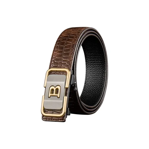 LUCKY LION Нет Пуговица Автоматическая пряжка Ремень Платье Рубашка Спилок коровья кожа Ремни Мужской