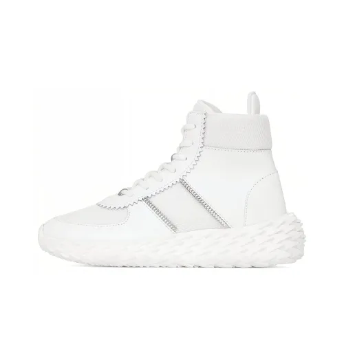 Giuseppe Zanotti GZ Urchin MID Топ Повседневная обувь Женская Белая