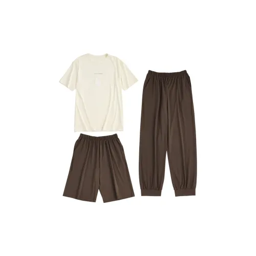 Peninsula City Пижамный комплект Мужской Трёхкомпонентный комплект Хаки