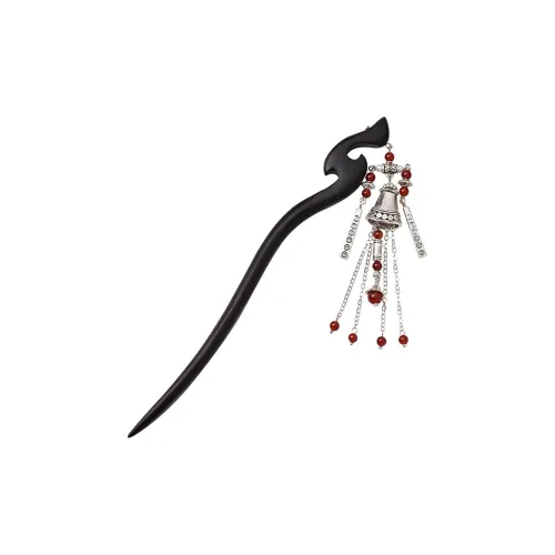 Дерево + Сплав + Агат Шпильки для волос Женские