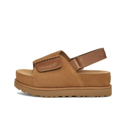 UGG Пляжные сандалии, каштановый цвет, женские
