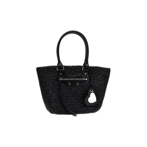 Balenciaga Le Cagole Полиамид Сумка Женская Черная