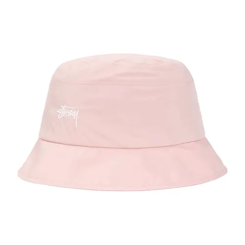 Stussy Полиамид Полиэстер Bucket Hats Unisex Розовый