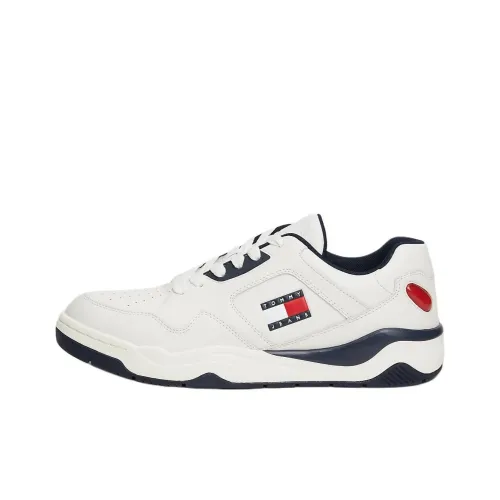 Tommy Hilfiger Повседневный Низкий Топ Белый Синий Красный Мужской