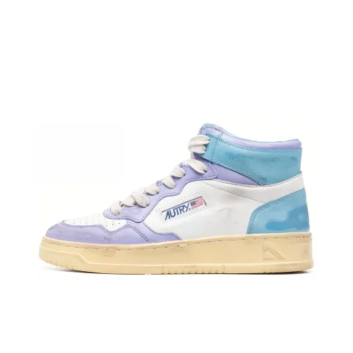 AUTRY Medalist Стильные Скейтбординги Женские Белые Фиолетовые Потертый