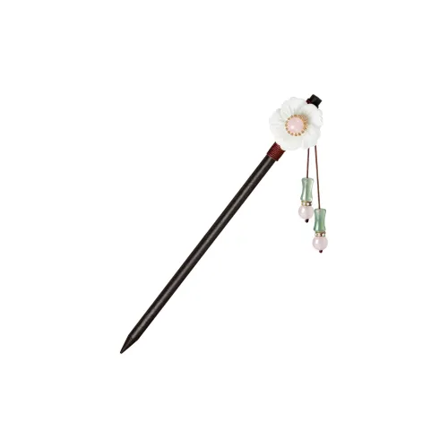 Worship Shell Agate Hair Clips Women's Black Поклонение Shell Агат Шпильки для волос Женские Черный