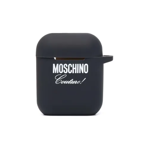 MOSCHINO Силиконовая смола Аксессуары для наушников Черный Унисекс