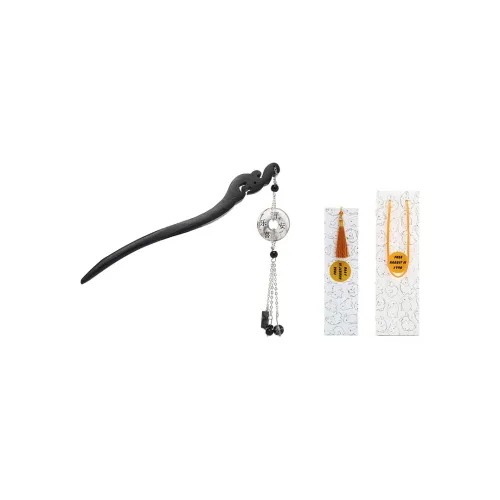 FREE RABBITⅡ Имитация Эбони Голова Шпильки для волос Женские