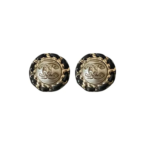 CHANEL Clip ON Серьги Золотой Женские