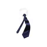 Темно-синий галстук + галстук-бабочка + нижняя заколка [набор]