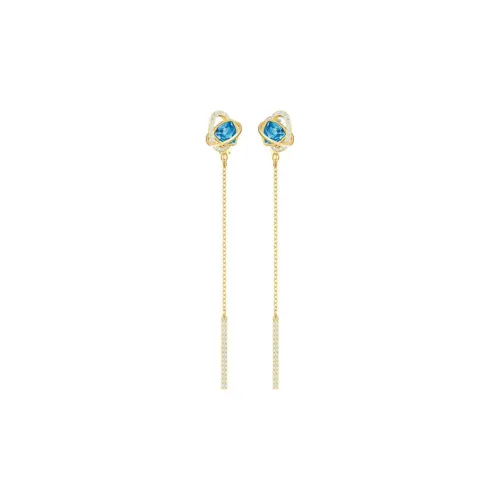 Swarovski Outstanding Серьги-подвески Золотые Женские